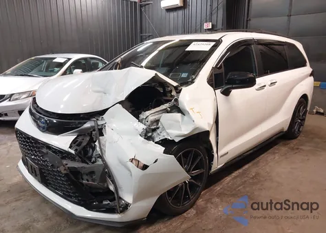 2021 Toyota Sienna Xse from USA, damaged, VIN 5TDDSKFC2MS020455